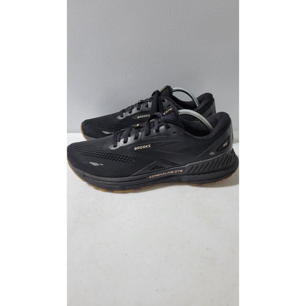 Brooks Adrenaline GTS 23 Running Shoes Mens 10.5 Black Gum 1103911D056